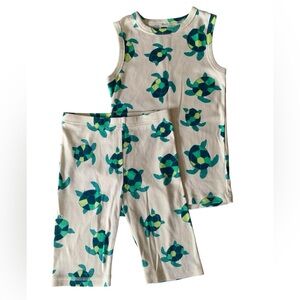 Tea Collection Summer Nights Turtle Tank Pajamas 8